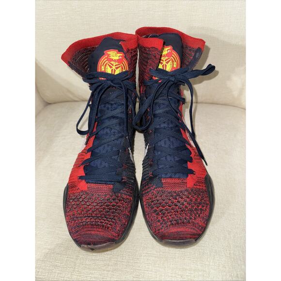 Nike Kobe 10 X Elite American USA Size 12.5 718763-614 EUC Rare main image 6